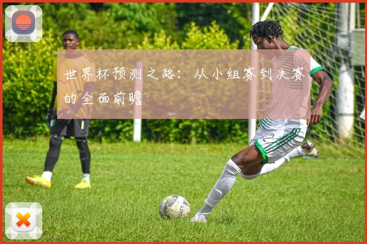 世界杯预测之路:从小组赛到决赛的全面前瞻