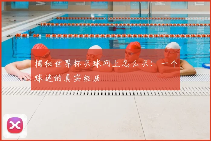 揭秘世界杯买球网上怎么买:一个球迷的真实经历